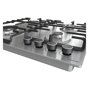  Gorenje GW642ABX - 4 Burners - Built-In Gas Cooker - Stainless Steel 