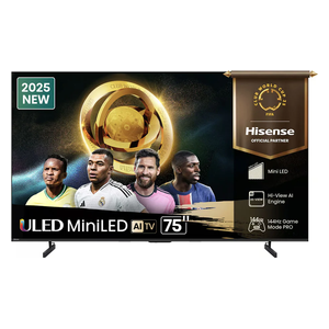 Hisense 75-Inch 75U7N Series - Smart - 4K - Mini-LED - 144Hz