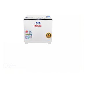  غسالة سونيك ثلاثة احواض - 12 كغم - SN-30000 - ابيض 
