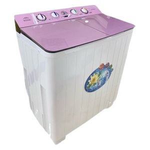  غسالة سونيك حوض مزدوج - 12 كغم - SN-28000-G - ابيض 