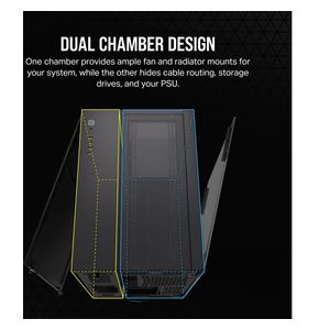  Corsair CC-9011269 - Computer Case Tempered 