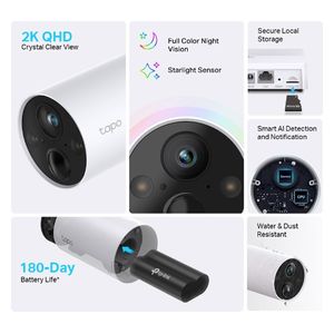  TP-LINK Tapo C420S2 - Security Camera System 