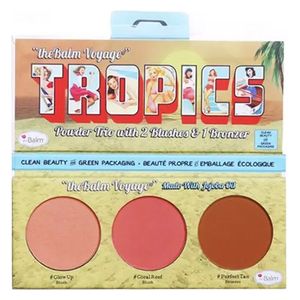  The Balm C&G Tropics Trio Palette Blush & Bronzer 