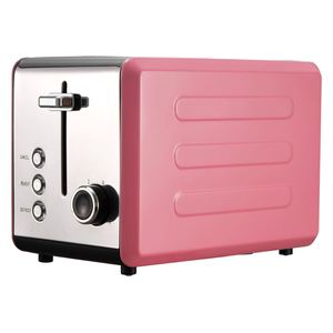 محمصة الخبز الكهربائية امبليوم - من 685 واط إلى 815 واط - EM-ELTS14 - وردي