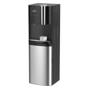  Embleme EM-WDCM28 - Water Dispenser with Refrigerator and Coffee Maker - Hot and Cold - Coffee Maker Power 1595 Watt - Black 
