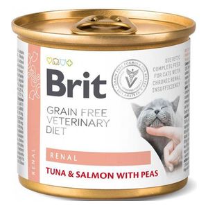  Brit Veterinary Diet Renal Tuna & Salmon with Peas - 200g 