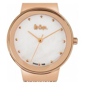  Lee Cooper Watch LC06472.420 For Women - Analog Display, Stainless Steel Band - Gold 