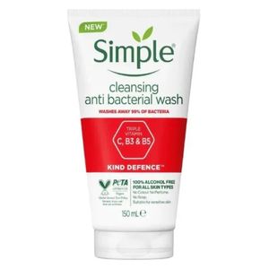  Simple ANTI-BAC Cleansing Face Wash , 150 ml 