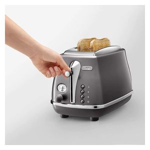Delonghi CTOC2003GY - Toaster - Gray