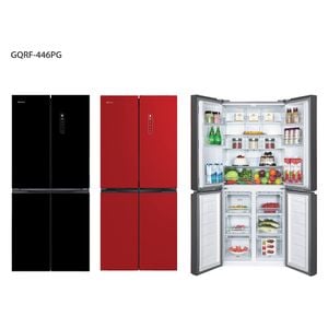 Gree GQRF-446PG - 23ft - French Door Refrigerator - Black