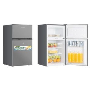  Elekta EBC-102S - 6ft - Conventional Refrigerator - Silver 