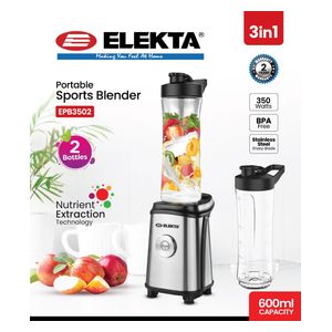 Elekta EPB3502 - Blender - 350 W - Black