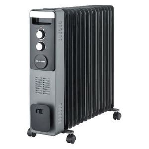 Elekta EOR1500 - Oil Radiator Heater - 15 Fins - Gray