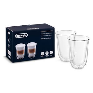 Delonghi DLSC312 - 2Glass-Latte Macchiato 330ml - Transparent