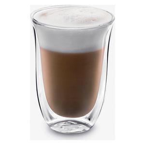 Delonghi DLSC312 - 2Glass-Latte Macchiato 330ml - Transparent