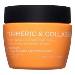 Luseta Turmeric & Collagen Hair Mask - Strengthens & Volumizes - 500 ml