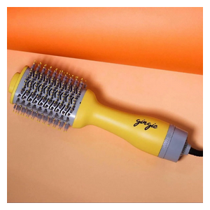  Gingie the Quickie Mine Big hair brush - 1200w - yellow 