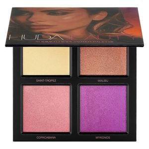  Huda Beauty 3D Highlighter Palette Summer Solstice Edition 