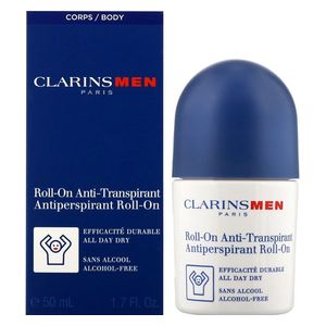  Roll On by Clarins for men - Antiperspirant Deodorant, 50ml 