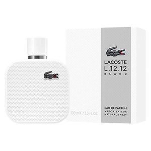  L.12.12 Blanc by Lacoste for Men - Eau De Parfum, 100ml 