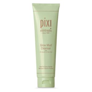  Pixi Glow Mud Cleanser with glycolic acid & Aloe Vera for all skin types, 135 ml 