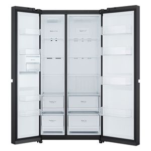  LG GCB-287GNWC - 25ft - Side By Side Refrigerator - White 