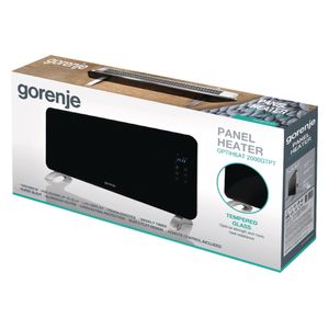  Gorenje Radiant Heater - OPTIHEAT2000GTPT - Black 