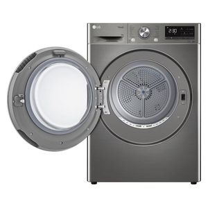 مجففة ال جي فتحة امامية - 9 كغم - RH90V9PV8N - سلفر