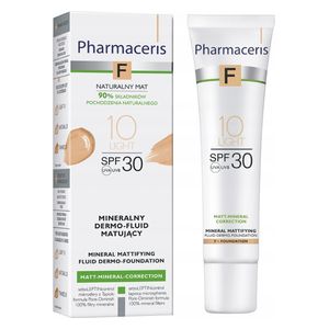  Mineral Dermo Fluid Mattifying Foundation SPF 30 - 30 ml, 10 Light 