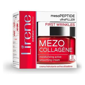 Lirene MEZO COLLAGÈNE Moisturising active smoothing day cream with SPF 10 mesoPEPTIDE - 50 ml