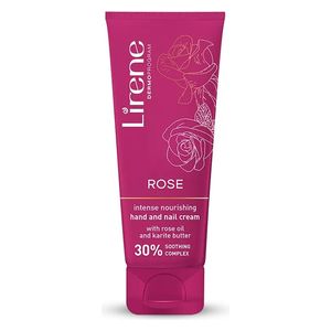 Lirene Intensely nourishing hand and nail cream ROSE - 75 ml