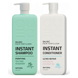 QUEC KIT INSTINAT PURIFYING HAIR-SHAMPOO&CONDITIONER - 800ML