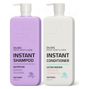 QUEC KIT INSTINAT NOURISH & GLOSS SHAMPOO&CONDITIONER - 800ML