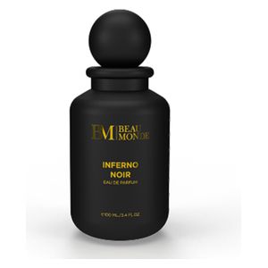  INFERNO NOIR by BEAUMONDE for Unisex - Eau de Parfum, 100ml 