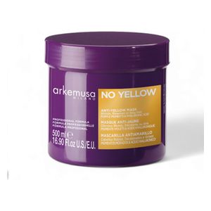  ماسك نو يلو المضاد للاصفرار من أركيموسا للحفاظ على اللون الأشقر والرمادي للشعر, 500 مل 