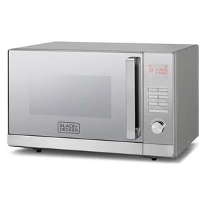 مايكرويف بلاك اند ديكر حراري مع مشواة - 30 لتر - MZ30PGSS-B5 - سلفر