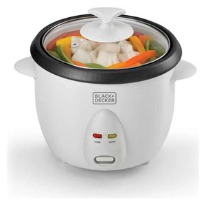  جهاز طبخ الرز بلاك اند ديكر - RC1050-B5 - ابيض 