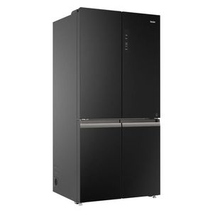  Haier HRF-700BG - 21ft - French Door Refrigerator - Black Glass 