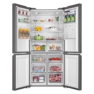  Haier HRF-700BG - 21ft - French Door Refrigerator - Black Glass 
