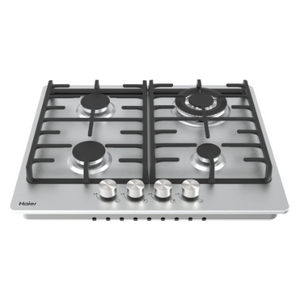  Haier HOB-M64CST4X - Built-In Gas Cooker - 4 Burners - Silver 
