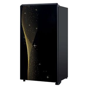  Haier HR-225-MSG - 6ft - 1-Door Refrigerator - Black 