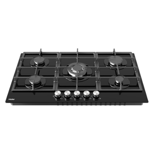  طباخ غازي هاير داخلي - 5 مشاعل - HOB-G95CST2B  - أسود 