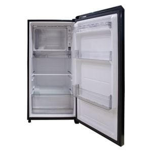  ثلاجة هاير ذات الباب الواحد - 6 قدم - HR-225-MSG - اسود 