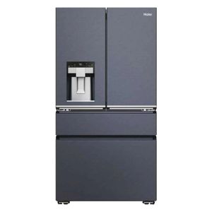  ثلاجة هاير ذات التصميم الفرنسي - 22 قدم - HFW7918EIMB - رمادي 