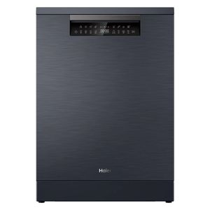  Haier HDWE16-46BK6IQ - 16 Sets - Dishwasher - Silver 