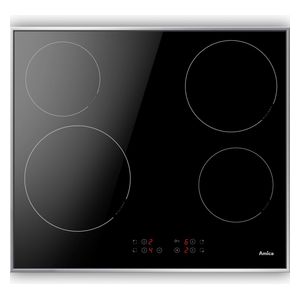  طباخ داخلي سيراميك أميكا - PC6400GT - اسود - 4 مشاعل 