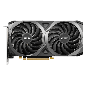  MSI RTX 3060 VENTUS 2X 12G OC Graphics Card - 12GB GDDR6 Memory - 1807MHz Speed ​​- Dual Cooling and HDMI 2.1 Port 