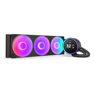 مبرد سائل ان زد إكس تي - Kraken Elite 360 RGB - راديتر 360 ملم - شاشة 2.72 انج - اسود 