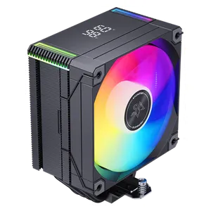  XD Collection MT4V4D Air Cooler - Digital Display - 4 Heat Pipes - 160W Power - 120mm ARGB Fan - 1600RPM Speed 