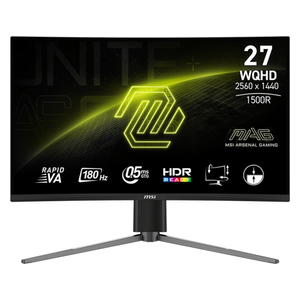  MSI 27-Inch MAG 27CQ6PF - Curved monitor - 180Hz - 0.5ms Response Time 